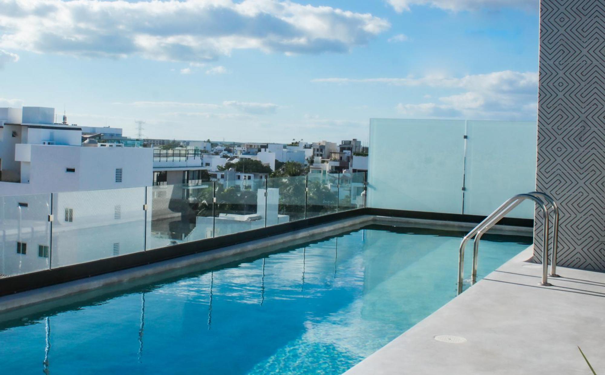 Big, Modern And Beautiful Beach Apartament 1Br Ocean View プレヤデルカーメン エクステリア 写真