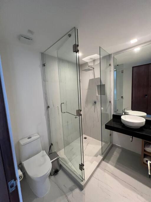 Big, Modern And Beautiful Beach Apartament 1Br Ocean View プレヤデルカーメン エクステリア 写真