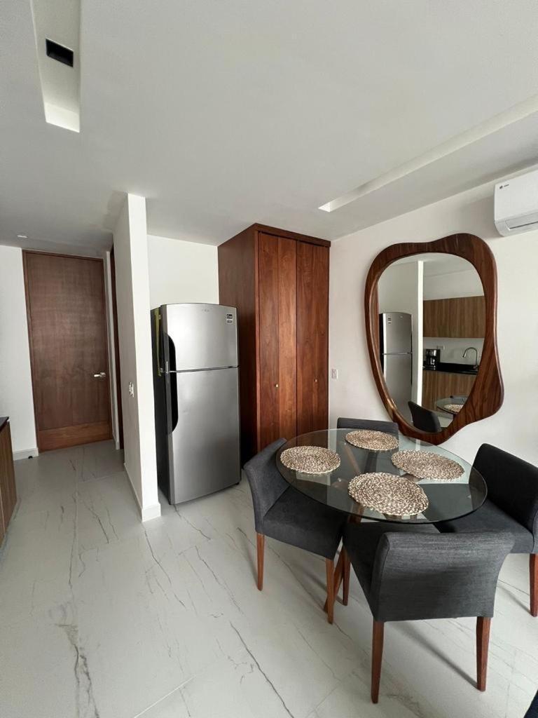 Big, Modern And Beautiful Beach Apartament 1Br Ocean View プレヤデルカーメン エクステリア 写真