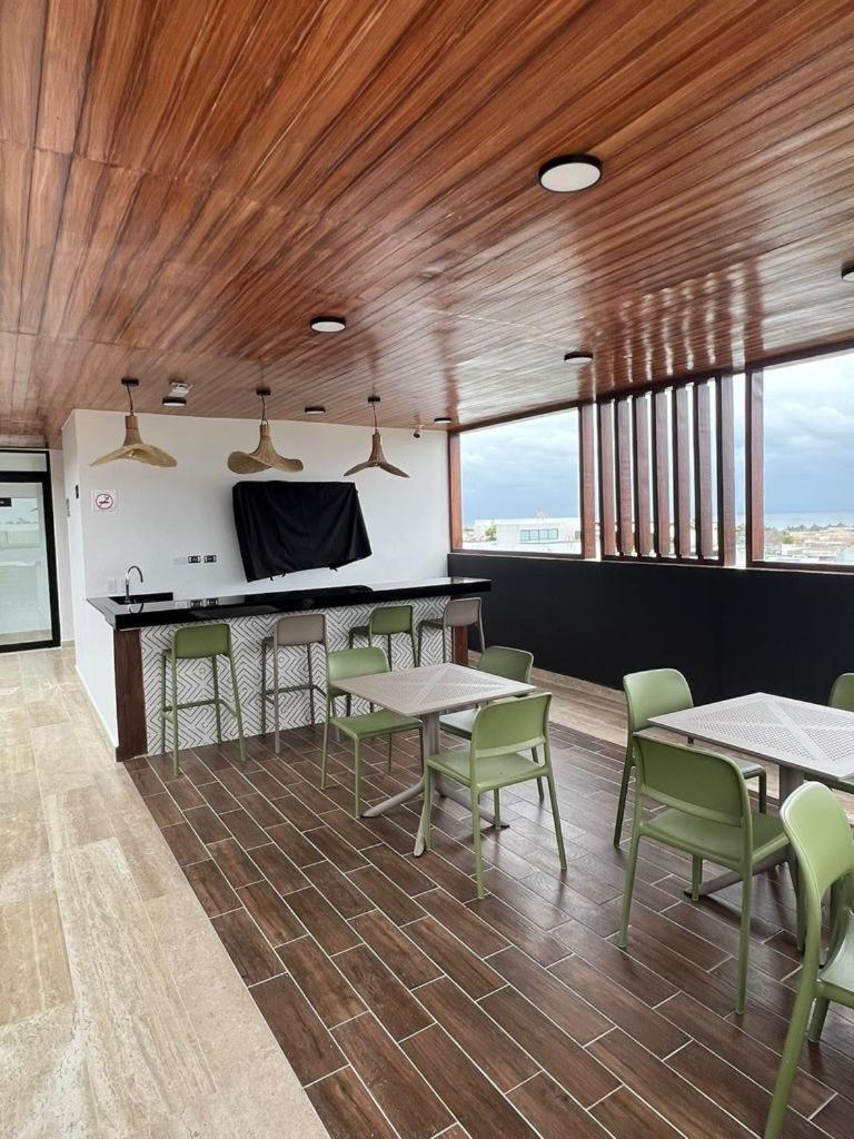 Big, Modern And Beautiful Beach Apartament 1Br Ocean View プレヤデルカーメン エクステリア 写真
